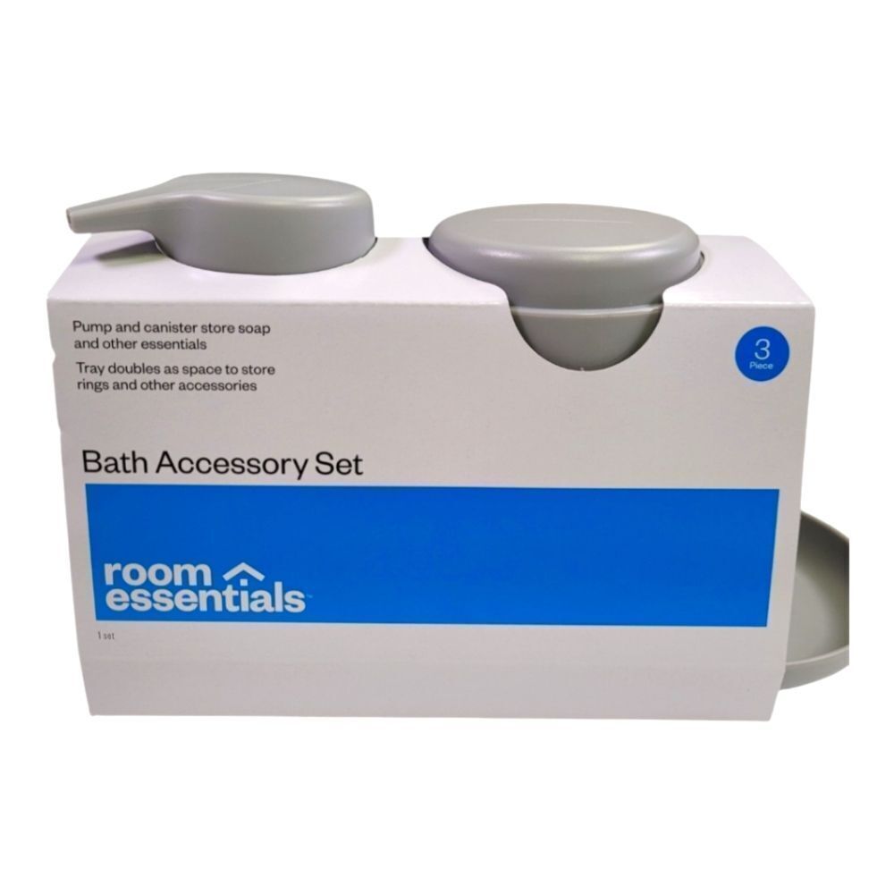 Room essentials bath accessory set